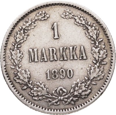 купить 1 марка 1890 L Российская Финляндия