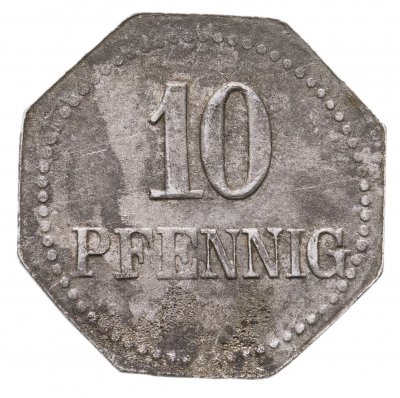 купить Германия, Варбург 10 пфеннигов 1917