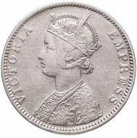 купить Британская Индия 1 рупия (rupee) 1888 с портретом Королевы Виктории