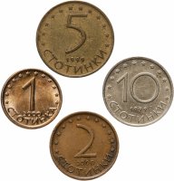 купить Болгария набор из 4 монет 1999-2000