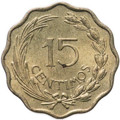 купить Парагвай 15 сентимо 1953