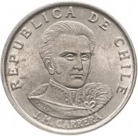 купить Чили 1 эскудо (escudo) 1972
