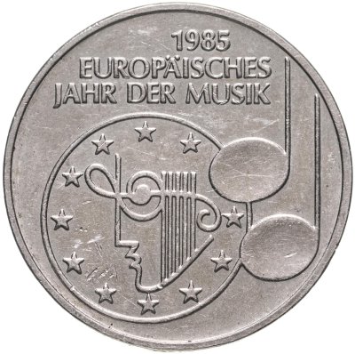 купить Германия 5 марок (deutsche mark) 1985 Европейский год музыки