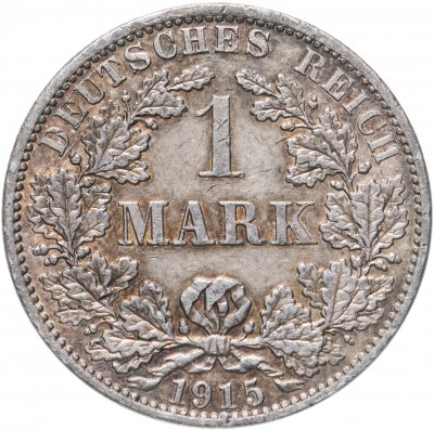 купить Германская Империя 1 марка 1915 А