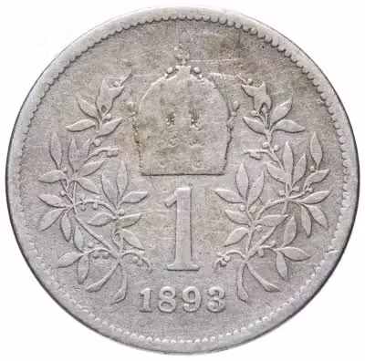 купить Австро-Венгрия 1 крона 1893 (монета для Австрии)