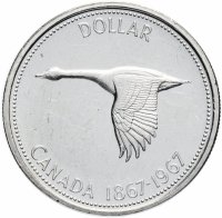 купить Канада 1 доллар (dollar) 1967 "100 лет Конфедерации"
