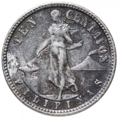 купить Филиппины 10 сентаво (centavos) 1944