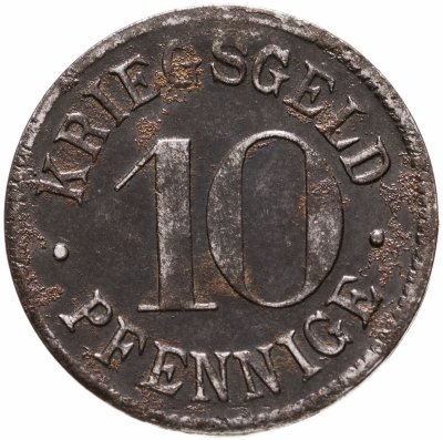 купить Германия (Гейдельберг) нотгельд 10 пфеннигов 1918