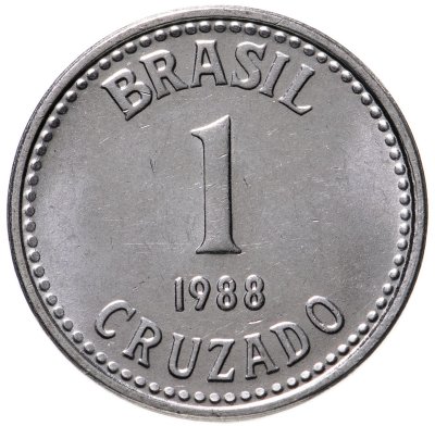 купить Бразилия 1 крузадо 1988