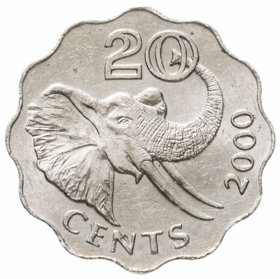 купить Свазиленд 20 центов (cents) 2000