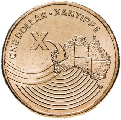 купить Австралия 1 доллар 2019 "Буква Х"