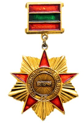 купить Значок СССР "Ветеран 95й Стрелковой Дивизии".