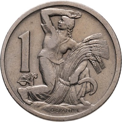 купить Чехословакия 1 крона (crown) 1929