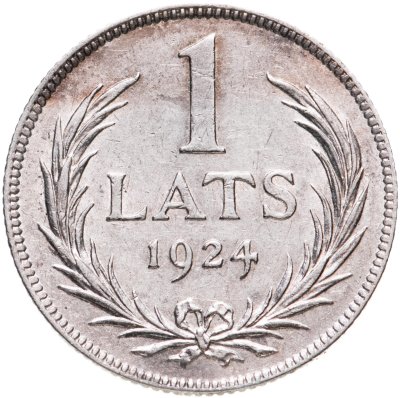 купить Латвия 1 лат (lats) 1924