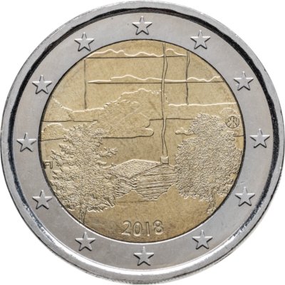 купить Финляндия 2 евро (euro) 2018 Финская сауна
