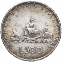 купить Италия 500 лир 1958