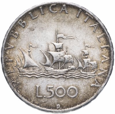 купить Италия 500 лир 1958