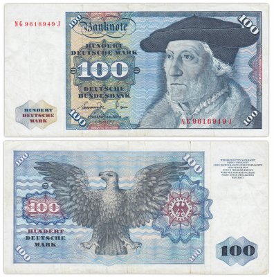 купить Германия ФРГ 100 марок 1977 (Pick 34b)