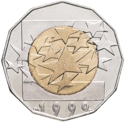 купить Хорватия 25 кун (kuna) 1999 "Европейский Союз"