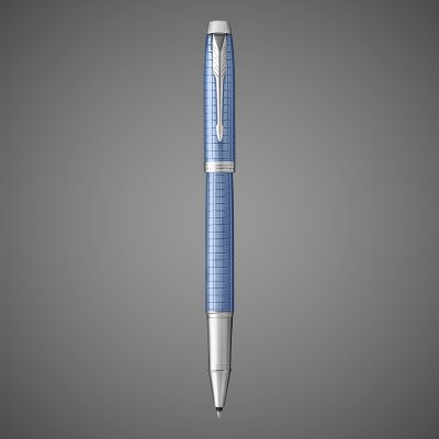 купить Ручка роллер Parker IM Premium Blue CT, Металлы: алюминий крашеный, нержавеющая сталь, 2026 г.