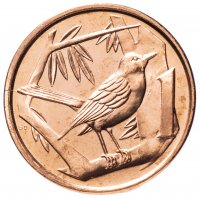купить Каймановы острова 1 цент (cent) 1996