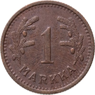 купить Финляндия 1 марка (markka) 1943