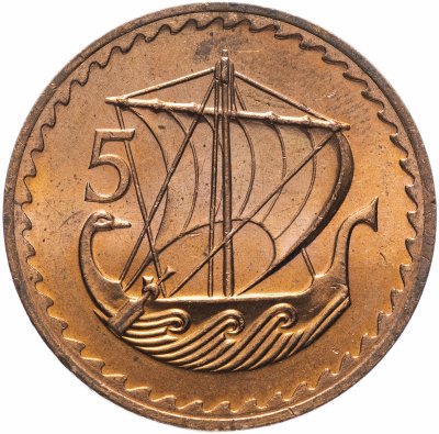 купить Кипр 5 милей (mils) 1980