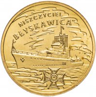 купить Польша 2 злотых 2012 "Эсминец «Молния» (ORP «Blyskawica» Destroyer) "