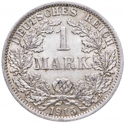 купить Германская Империя 1 марка 1915 A знак монетного двора: "A" - Берлин