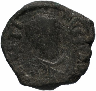 купить Византия, Юстин I 518–527 гг фоллис (40 нуммий)