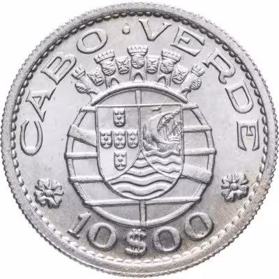 купить Кабо-Верде 10 эскудо (escudos) 1953