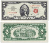 купить США 2 доллара 1963 (Pick 382a)