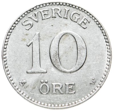 купить Швеция 10 эре (ore) 1913