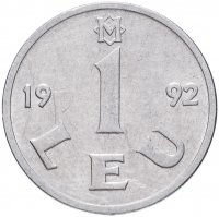 Купить Молдова 1 лей 1992