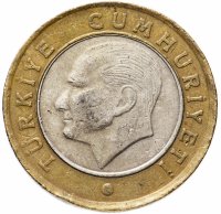 купить Турция 1 лира (lira) 2009-2020, случайная дата