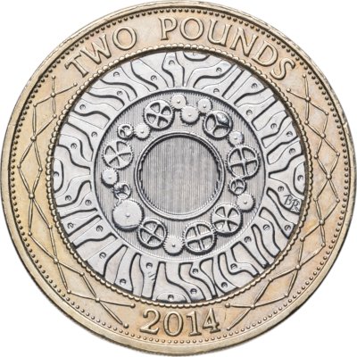 купить Великобритания 2 фунта (pounds) 2014