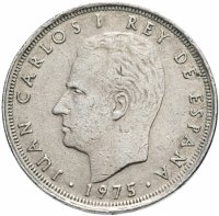 купить Испания 25 песет 1975