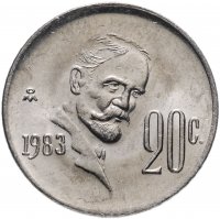 купить Мексика 20 сентаво (centavos) 1983