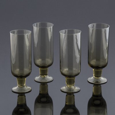 купить Фужеры на 4 персоны, стекло, СССР, 1980-1990 гг.