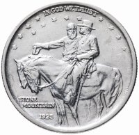 Купить США 50 центов (1/2 доллара) 1925 "Мемориал Стоун- Маунтин"