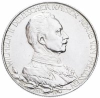 купить Германская Имеприя (Пруссия) 3 марки (mark) 1913 25 лет правлению Вильгельма II