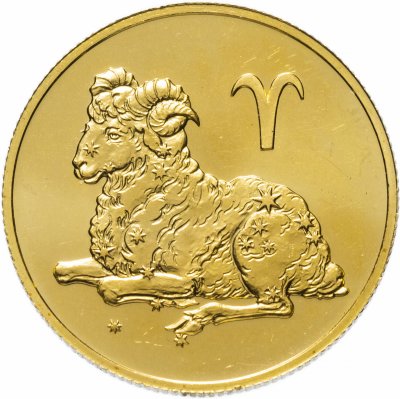 купить 50 рублей 2004 СПМД "Знаки Зодиака - Овен"