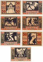 купить Германия (Саксония: Наумбург) набор из 7 нотгельдов 1921 (928.4a/B1)