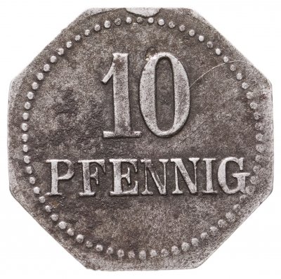 купить Германия, Варбург 10 пфеннигов 1917