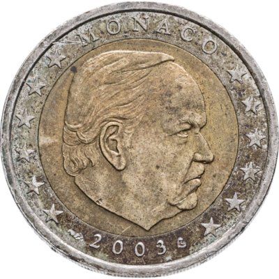 купить Монако 2 евро (euro) 2003