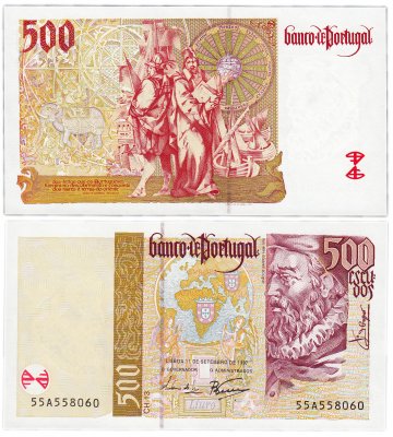 купить Португалия 500 эскудо 1997 (Pick 187b) (11.09.97)