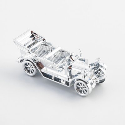 купить Автомобиль Руссо-Балт С-24/30 в масштабе 1:43 с олимпийской символикой на футляре, пластик, Straume, СССР (г. Рига), 1980 г.