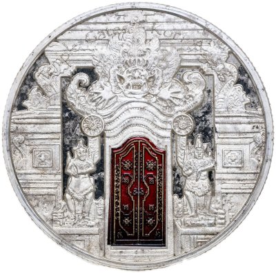 купить Фиджи 10 долларов 2012 "Дворцовые врата: Кори агунг" с сертификатом