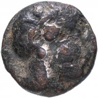 Купить Аттика, Афины, 454-404 годы до Р.Х., тетрадрахма. подделка того времени. Бронза.