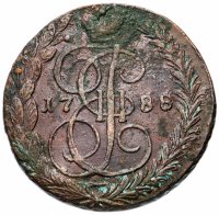 Купить 5 копеек 1788 ЕМ